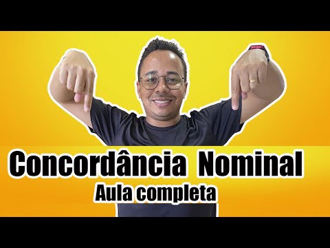 CONCORDÂNCIA NOMINAL - AULA COMPLETA