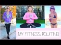 My Fitness Routine Healthy Living Motivation