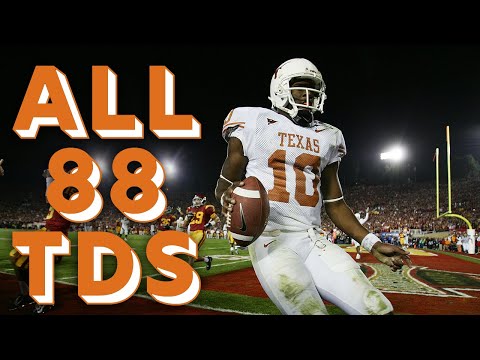 Every Touchdown Texas scored in 2005