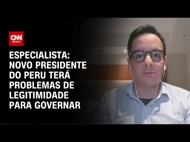 Novo presidente do Peru enfrentará desafios de legitimidade, diz especialista | HORA H