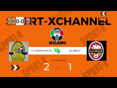 Lega Calcio a 8 - 16/10/23 "F.C. Doppio Malto - All Beck’s"