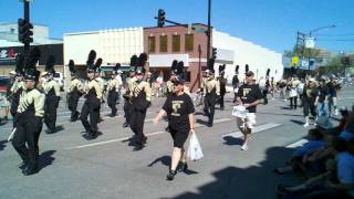 Cheyenne South High Bison Marching Band CFD Grand Parade July 30, 2011