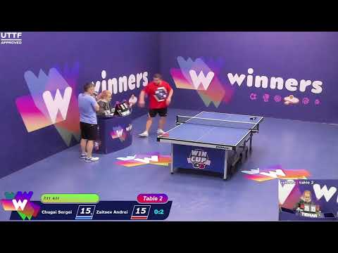 WINners CUP table 2  18.01  Chugai Sergei - Zaitsev Andrei  20:30