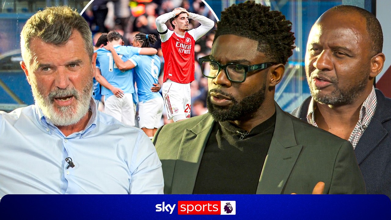 Roy Keane, Patrick Vieira & Micah Richards REACT to Manchester City's big win over Arsenal