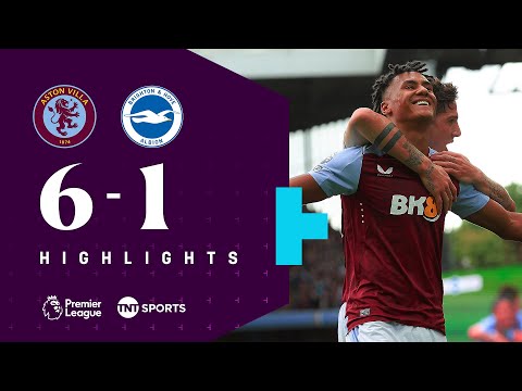 Ollie Watkins nets superb hat-trick 🔥| Aston Villa 6-1 Brighton | Premier League highlights