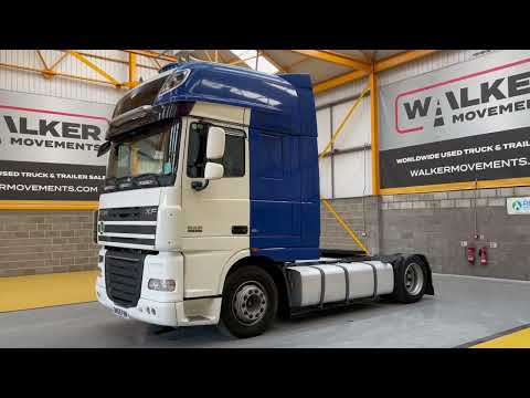 New In Stocklist: DAF XF105 460 LHD Eu5 SUPER SPACE CAB LOW RIDE 4X2 TRACTOR UNIT – 2009 – BN58 FBN