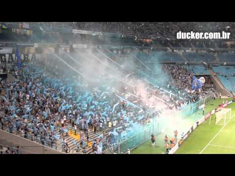 "Grêmio 1 x 0 Toluca - Libertadores 2016 - Recebimento" Barra: Geral do Grêmio • Club: Grêmio