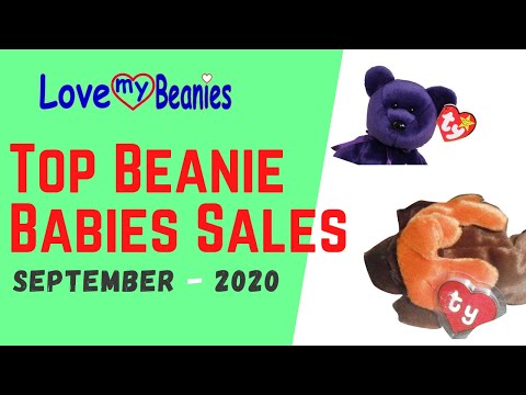 Top Selling Ty Beanie Babies - September 2020