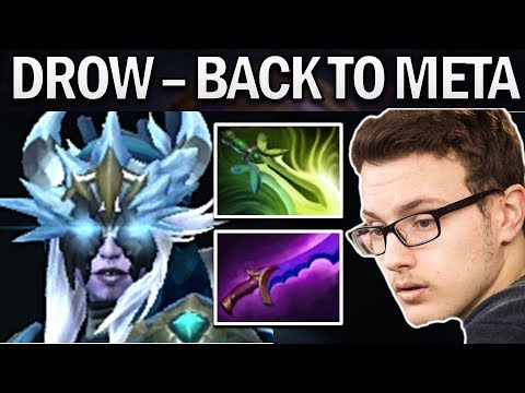 LIQUID.MIRACLE DROW RANGER - BACK TO META - DOTA 2 GAMEPLAY