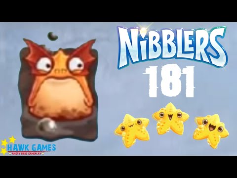 Nibblers - 3 Stars Walkthrough Level 181