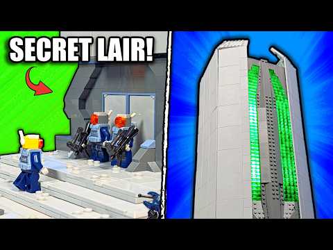 Building The Headquarters For An EVIL Robot Army!