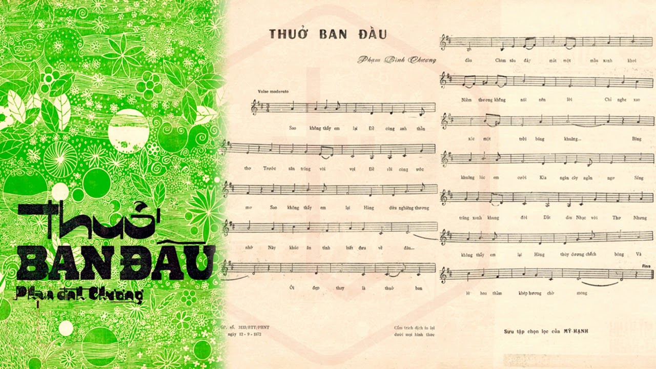 Tờ Nhạc Xưa Trước 1975