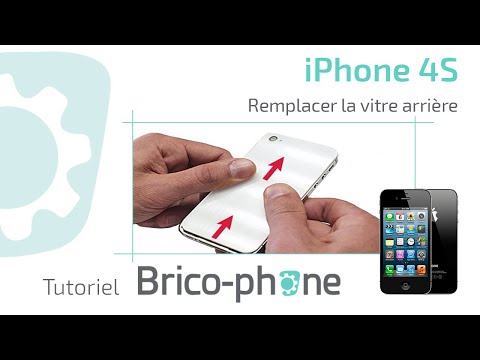 comment reparer vitre arriere iphone 4