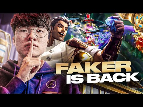 FAKER IS BACK - KDF VS T1 - CAEDREL