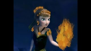Frozen's Anna has fire powers- Christa edits.
