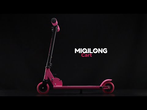 Видео обзор Самокат Miqilong Cart розовый
