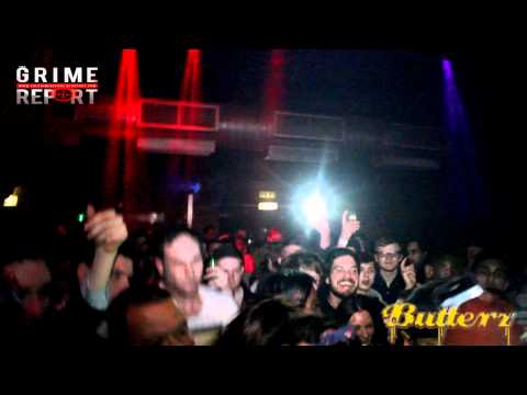 JME - Sends the Club CRAZY!!!  96 FUCKRIES - [Live at Butterz  24/3/12]