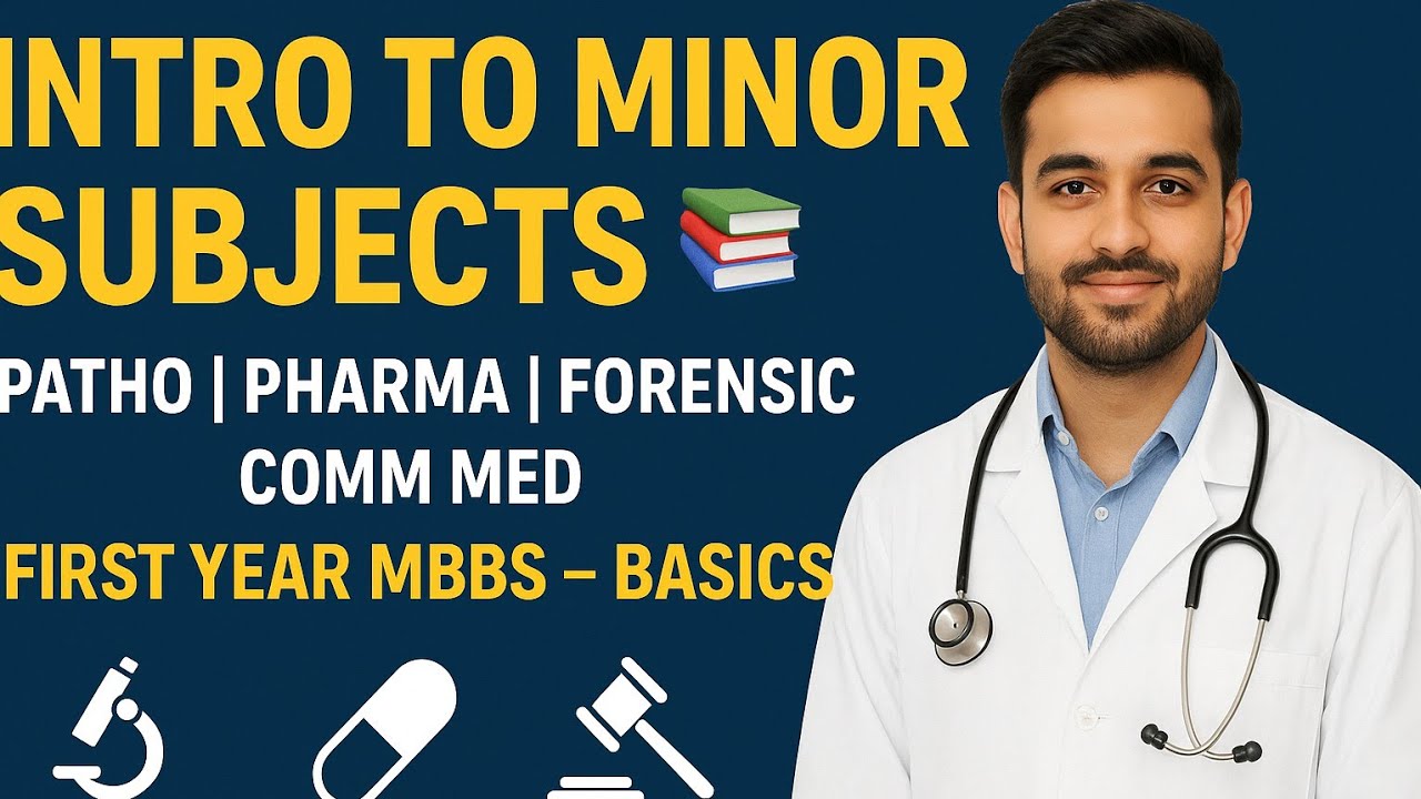 Introduction To First year MBBS Minor Subjects