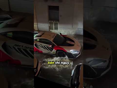 Chủ nhân McLaren Senna triệu đô gặp cảnh không ai ngờ giữa mưa bão