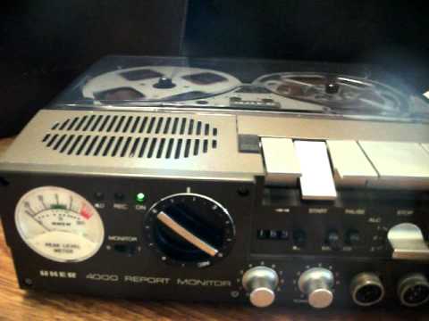 UHER 4000 Report Monitor Reel to Reel Portable Tape Machine