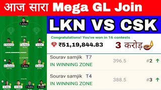 LKN VS CSK DREAM11 T20 CRICKET MATCH PREDICTION