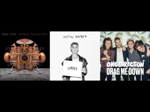 Justin Bieber vs. One Direction vs. Owl City - Sorry, Thunderstruck Down