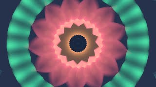Mehrfarbiges Mandala/Kaleidoskop Video zum entspannen, lernen, einschlafen oder als TV Hintergrund