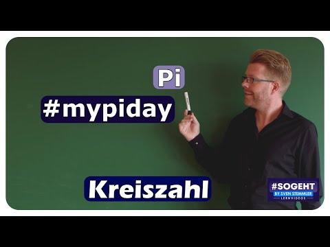 Kreiszahl π - #mypiday - einfach und anschaulich erklärt