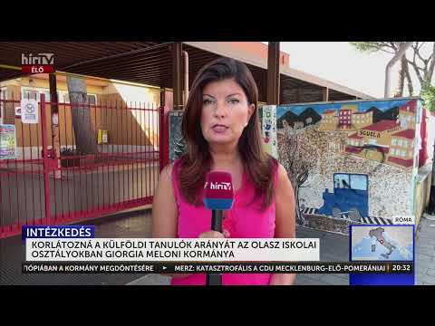 Szigorú iskolai intézkedéseket és a burka tilalmát jelentette be Giorgia Meloni - HírTV