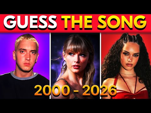 Guess the Song 🎤 Most Popular Songs 2000-2026 🎵 Music Quiz