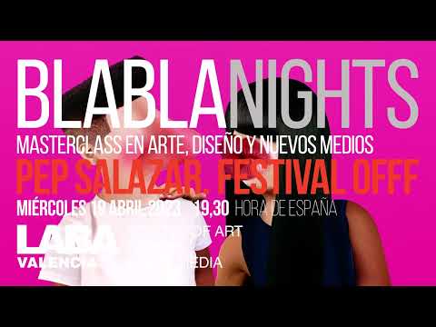 BLABLANIGHTS:  Pep Salazar, director del festival OFFF