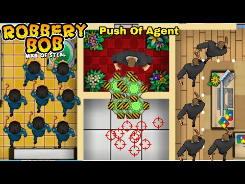Robbery Bob : Advanced Use Agent Costume - Push Of Agent Perfect Part 111