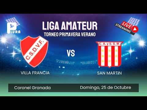 VILLA FRANCIA VS SAN MARTIN ROBERTS | TORNEO PRIMAVERA VERANO