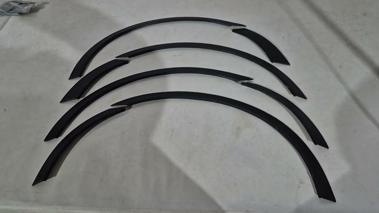 Volvo XC60 2009–2017 Wielkastverbreders (2009-2013, 4 stuks, zwart) Video 1