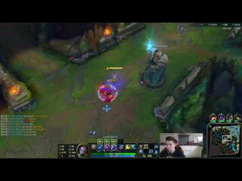 S7 Preseason Ranked Gameplay  Febiven as Orianna vs Katarina Mid