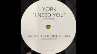 York - I Need You (The Lost Brothers Remix) [2004]