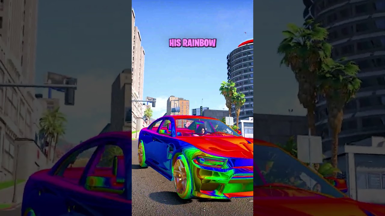 I Gave Him a Rainbow HELLCAT...