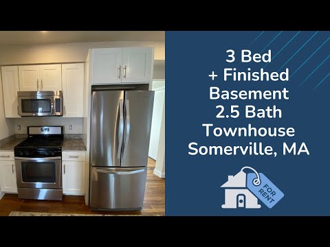 3 Bed Townhouse - Somerville, MA