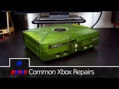 Xbox Common Repairs, Capacitor Removal, Belts, & Controller Cable