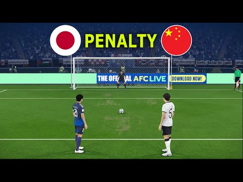 NHẬT BẢN vs TRUNG QUỐC | Loạt sút luân lưu | CHUNG KẾT | CÚP CHÂU Á 2026 | Lối chơi PES