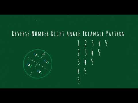 56 Number Right Angle Triangle Pattern Without Any Pre Defined Method Using While Loop In Python