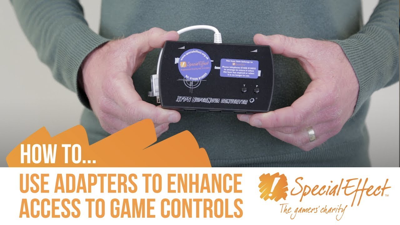 video placeholder for How to Use Adapters to Enhance Access to Game Controls | How To... Video