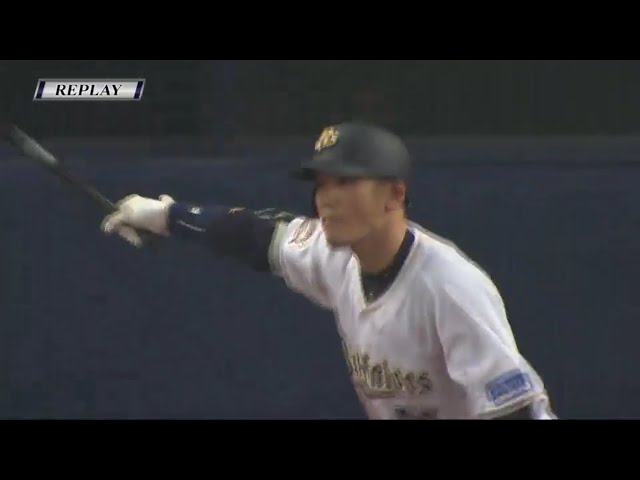 【7回裏】会心の一撃!! バファローズ・ T-岡田の一発で試合は振り出し!! 2017/3/31 Bs-E