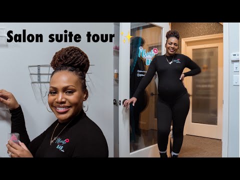 My private salon suite tour !! | How much it cost |...