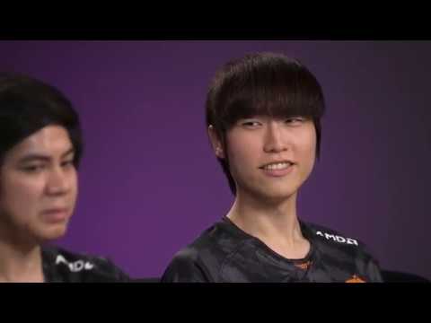 DJ and DuBu on TI9 | Funny video