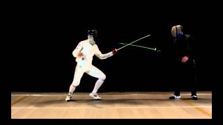 Brassard Bleu Fleuret lecon