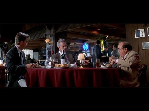 The Rainmaker (1997) - Eating Potatoes & Drinking & Smoking In Restaurant.