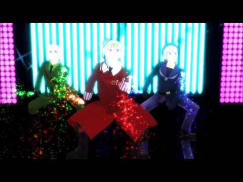 【APヘタリアMMD】 Magic Trio - Dark Horse