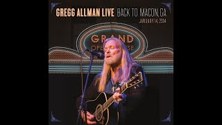 Gregg Allman Live: Back to Macon, GA preview