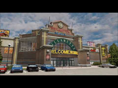 dead rising mall music with rain